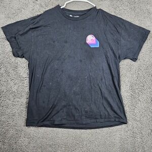Taco Bell x It's Living Black Graphic Print Short‎ Sleeve T-Shirt Men's